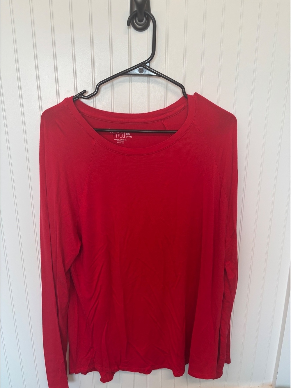 Red long sleeve